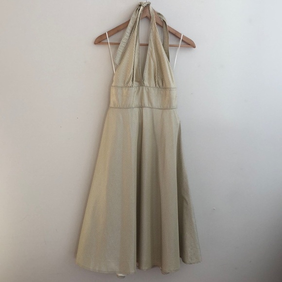 J. Crew Dresses & Skirts - REAL SILK! J Crew 100% Silk Taffeta Halter Size 8